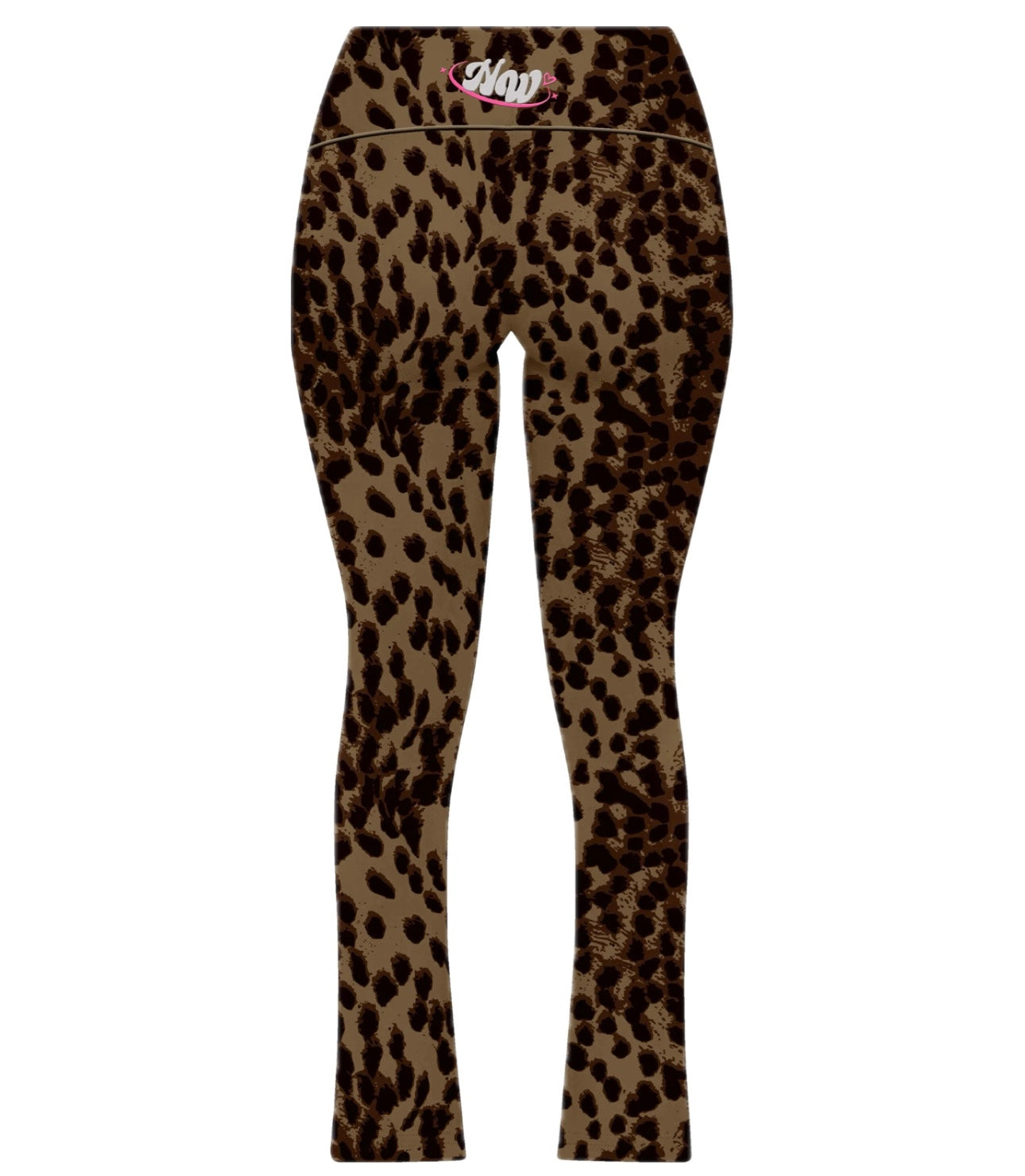 CHEETAH PRINT FOLD OVER LEGGINGS