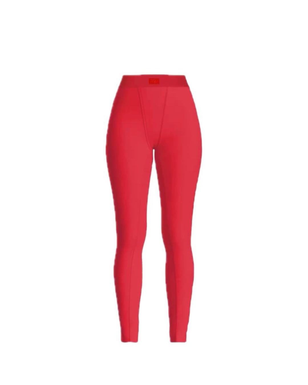 CHERRY RIBBED LEGGINGS